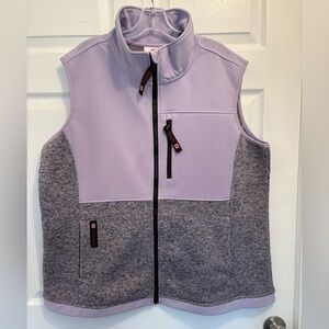 Canada Weathergear Lavender and Gray Vest Women’s Size 2X